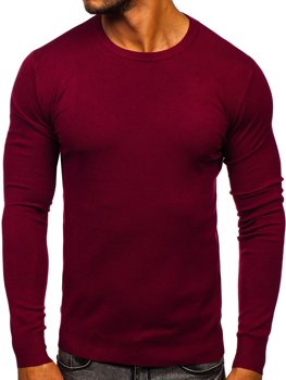 Бордовий чоловічий светр Bolf YY01