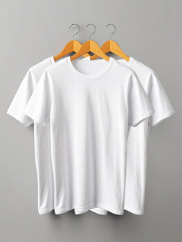 Біла жіноча футболка без принта Bolf SD211-3P 3PACK