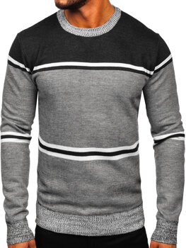 Графітовий чоловічий светр Bolf 6300