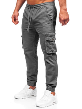 Графітові чоловічі джоггери-карго штани Bolf MP0181G