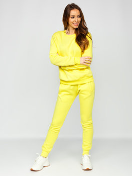 Жовтий жіночий спортивний костюм Bolf 0001