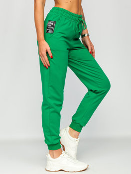 Зелені жіночі спортивні штани Bolf VE34