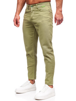 Зелені чоловічі тканинні штани Bolf GT