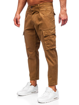 Коричневі чоловічі штани карго Bolf 77323
