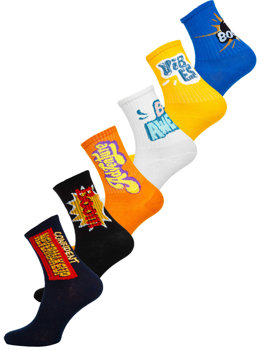 Різнокольорові жіночі шкарпетки Bolf J34101-6P