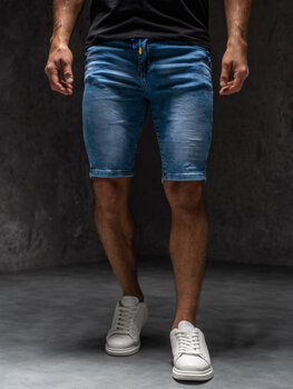 Сині чоловічі джинсові шорти Bolf TF184A1