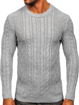 Сірий чоловічий светр Bolf MM6010