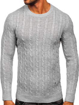 Сірий чоловічий светр Bolf MM6021