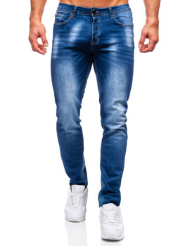 Темно-сині джинси чоловічі regular fit Bolf MP019B