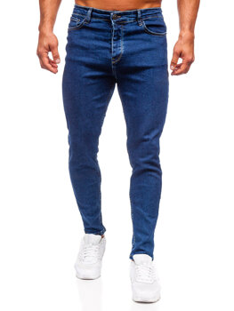 Темно-сині чоловічі джинси regular fit Bolf 6019