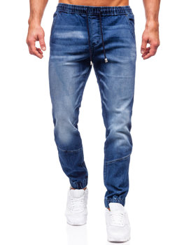 Темно-сині чоловічі джинсові джоггери Bolf MP0118BS