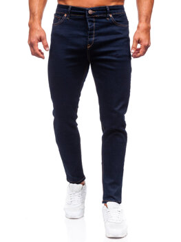 Темно-сині чоловічі джинсові штани regular fit Bolf 5305