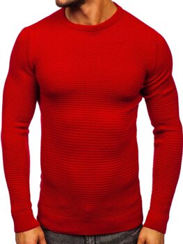 Червоний чоловічий светр Bolf 4604