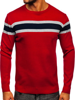 Червоний чоловічий светр Bolf H2108