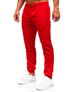 Червоні чоловічі спортивні штани джогери Bolf HW3101