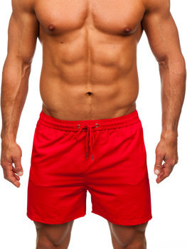 Червоні чоловічі шорти для плавання Bolf XL018