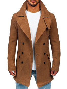 Чоловіче зимове пальто кемел Bolf 1048A