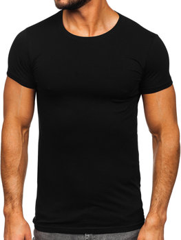 Чорна чоловіча футболка Bolf 9012