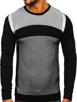 Чорний чоловічий светр Bolf 1020