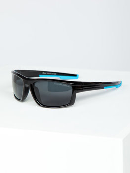 Чорно-сині сонцезахисні окуляри Bolf MIAMI7