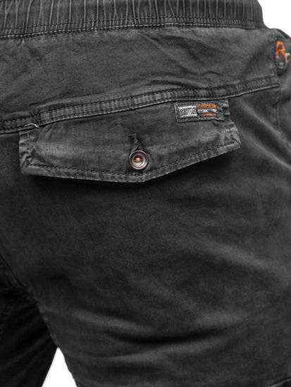 Графіт штани джоггери-карго чоловічі Bolf R8702