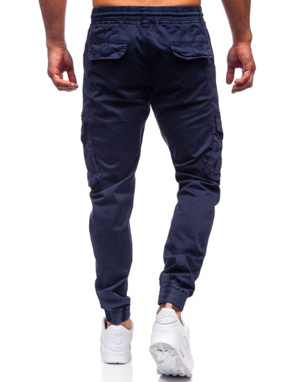 Темно-сині штани джоггери карго чоловічі Bolf CT6707S0