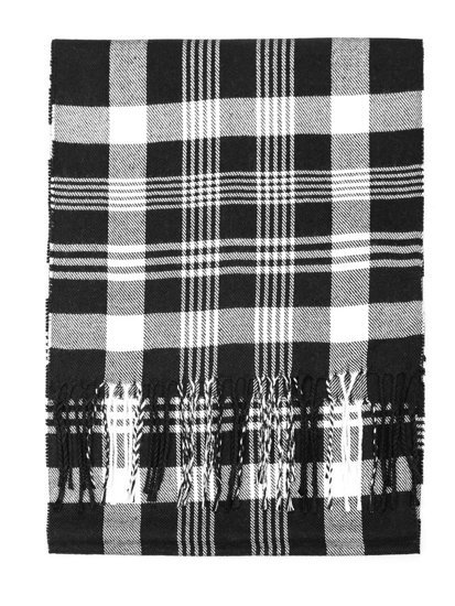 Чорний чоловічий шарф Bolf YW08053