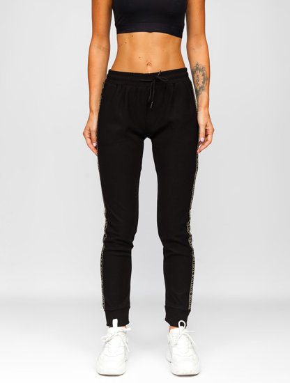 Чорні жіночі спортивні штани Bolf W6962