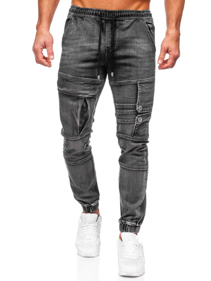 Чорні чоловічі джинси Bolf MP0067N