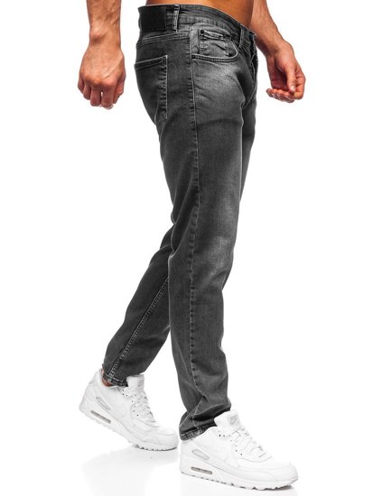 Чорні чоловічі джинси regular fit Bolf R907