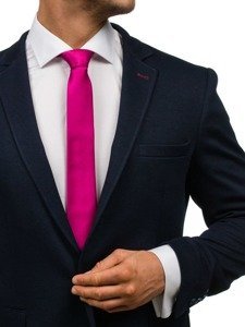 Елегантна темно-фіолетова чоловіча краватка Bolf K001