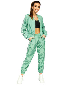 Зелений жіночий спортивний костюм Bolf XU2130