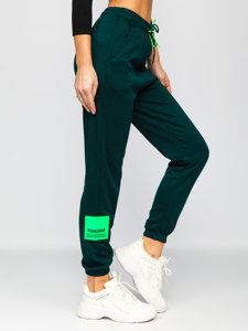 Зелені жіночі спортивні штани Bolf AF317NM