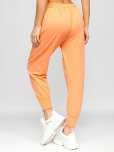 Помаранчеві жіночі спортивні штани Bolf 0011