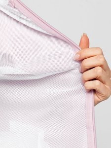 Світло-рожева жіноча демісезонна спортивна куртка Bolf HD141