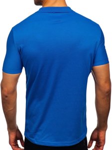Темно-синя чоловіча футболка поло Bolf GD02