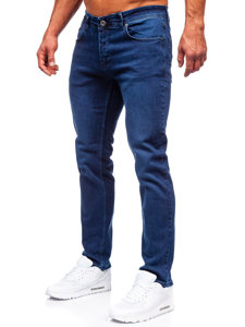 Темно-сині чоловічі джинсові штани regular fit Bolf 1133