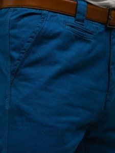 Чоловічі штани чиноси сині Bolf 6191