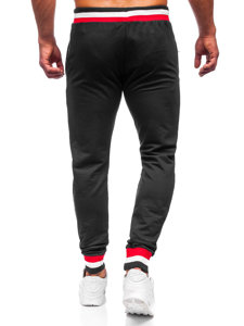 Чорні чоловічі спортивні штани-джоггери Bolf 7034